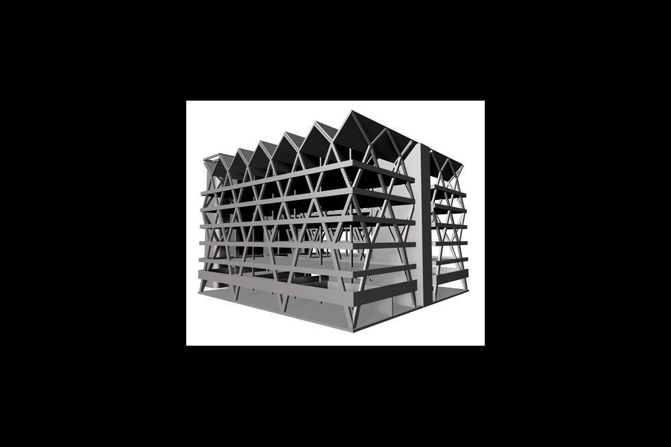 Concrete lattice structures: How do you like my fishnet building ...